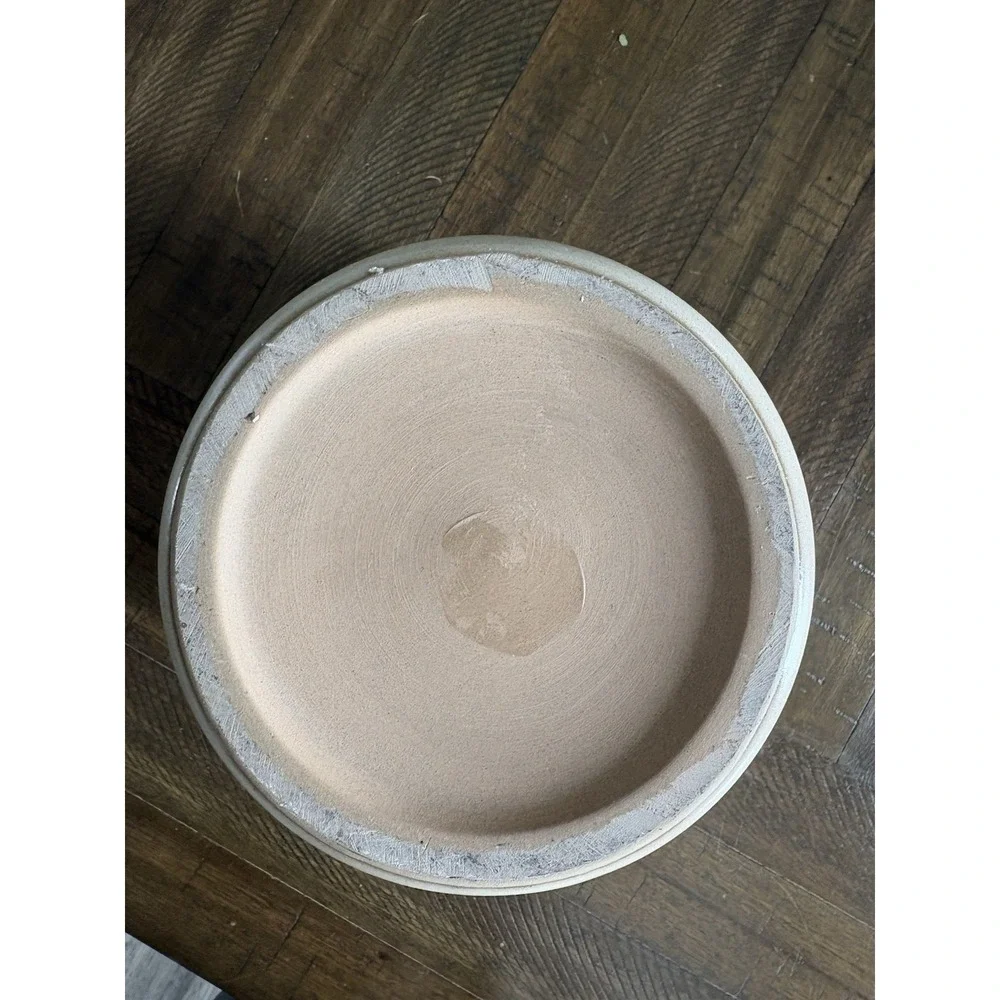 Threshold Crock 64 Oz Large Ceramic Canister Food Storage Utensils Neutral Cream